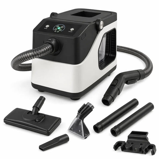 RL258Z 5-In-1 Wet & Dry Steam Vacuum Cleaner – Hot & Cold Water Cleaning, Steam & Sterilization, Self-Cleaning, HEPA Filter, 6 Gallon Capacity, Multipurpose Home & Office Floor Cleaner