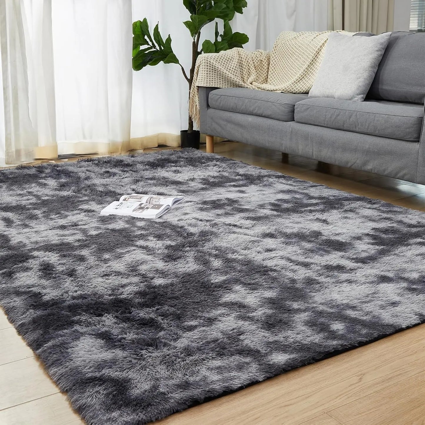 Shag Area Rugs for Bedroom Living Room,Ultra Soft Fluffy Area Rugs for Dorm, Indoor Carpet Nursery Rugs for Kids Room Home Decor #GLOBAL PICKS