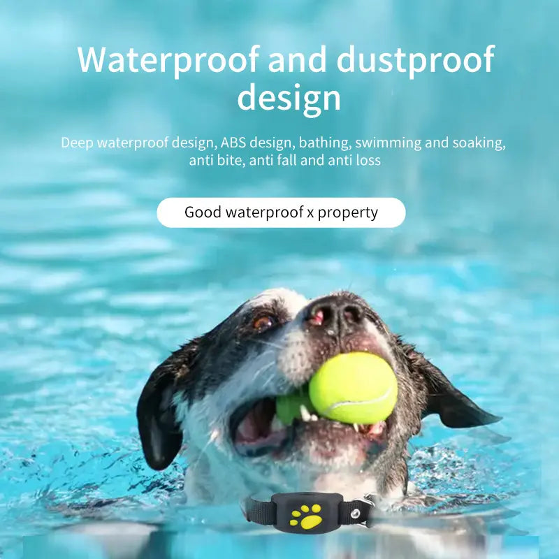 Magnetic GPS & Beidou Dual-Mode Pet Tracker, Smart Anti-Lost Locator for Dogs, Long-Standby Waterproof Pet Tracking Device