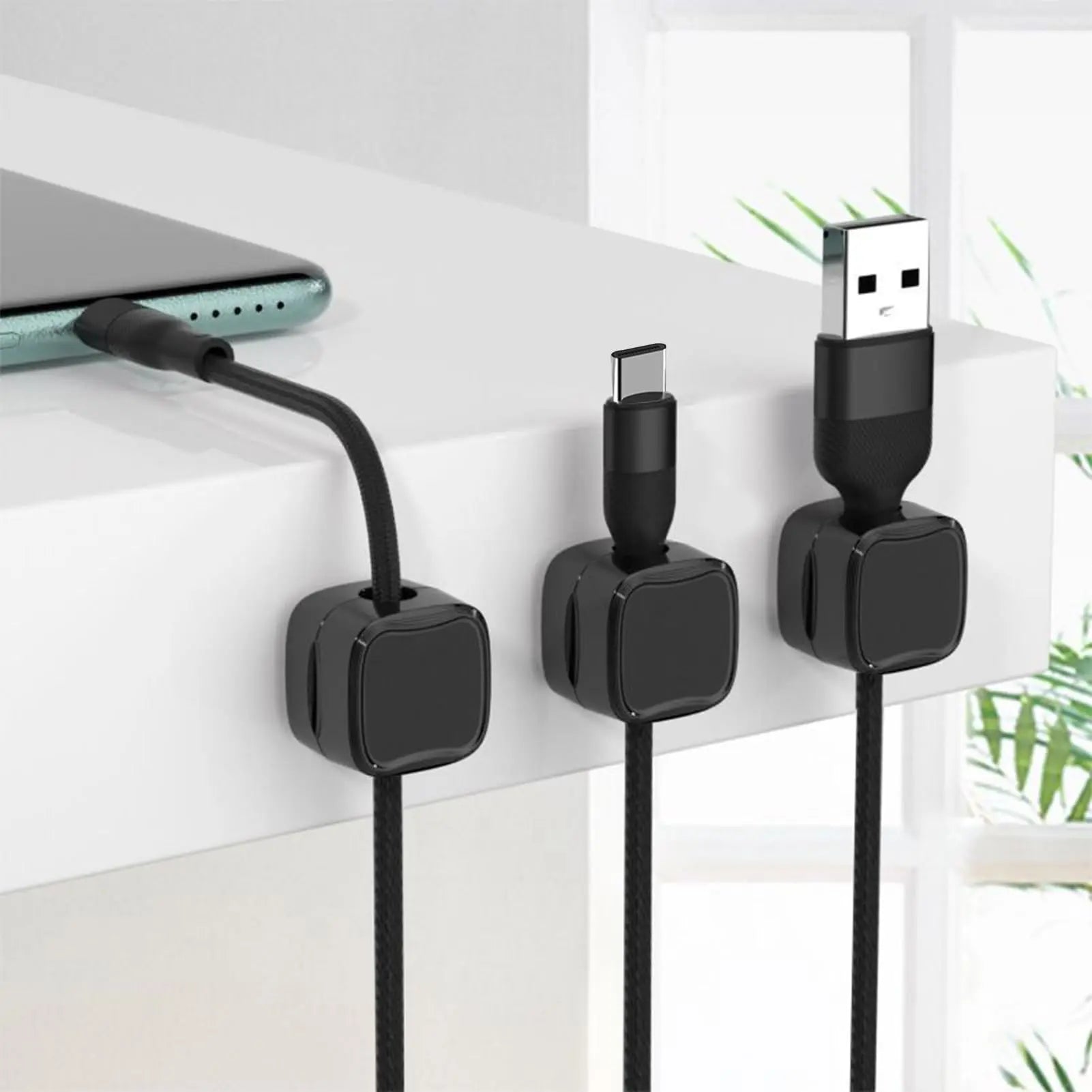 Burnphoria Electronic Cleaning Bundle: 20-in-1 Cleaning Kit, Cleaning Gel, and 3-Pack Charging Cable Clips