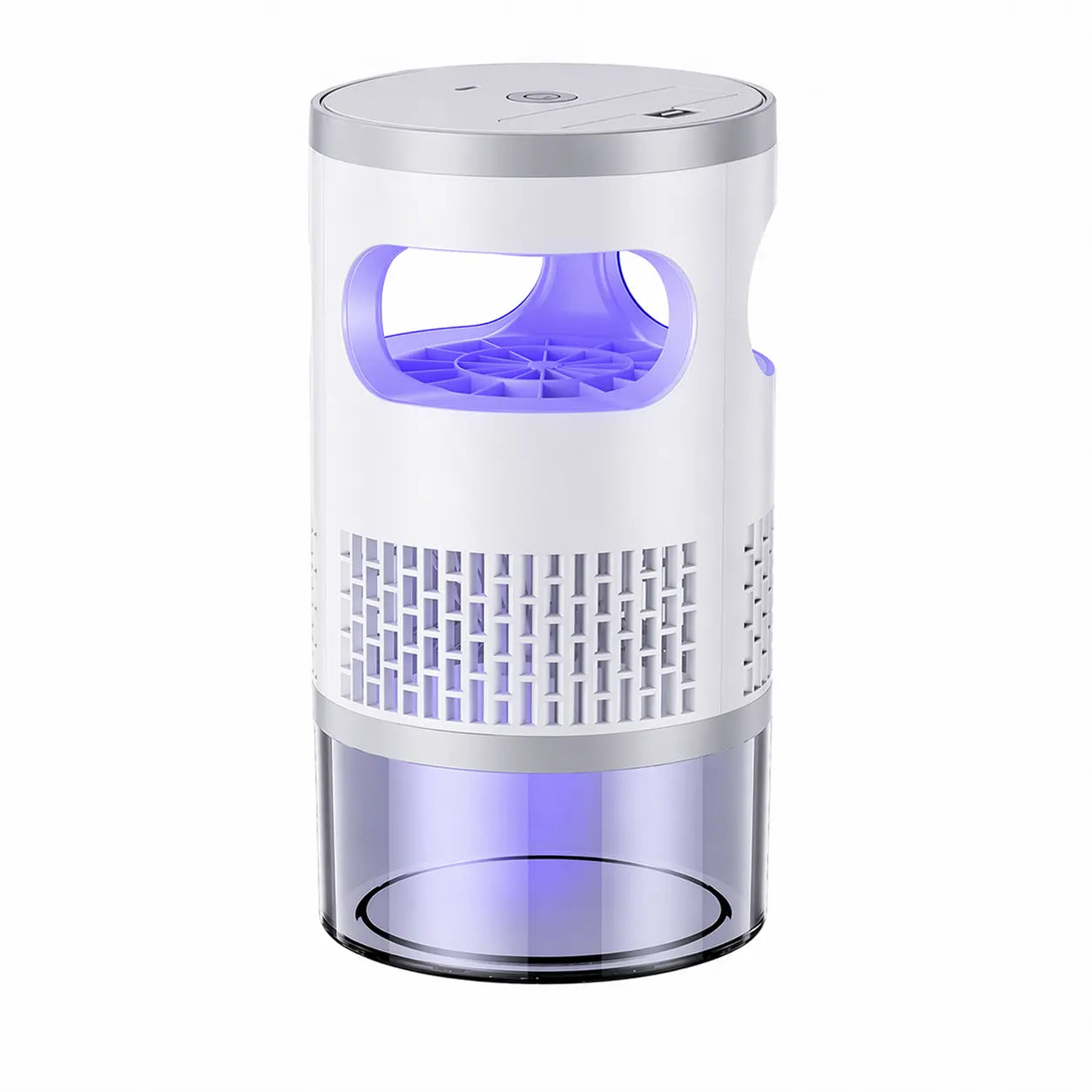 Gainstarx Indoor Insect Trap with Light and Suction Non Zapper Flying Bug Catcher for Mosquitoes Fruit Flies Gnats and Moths for Home Use
