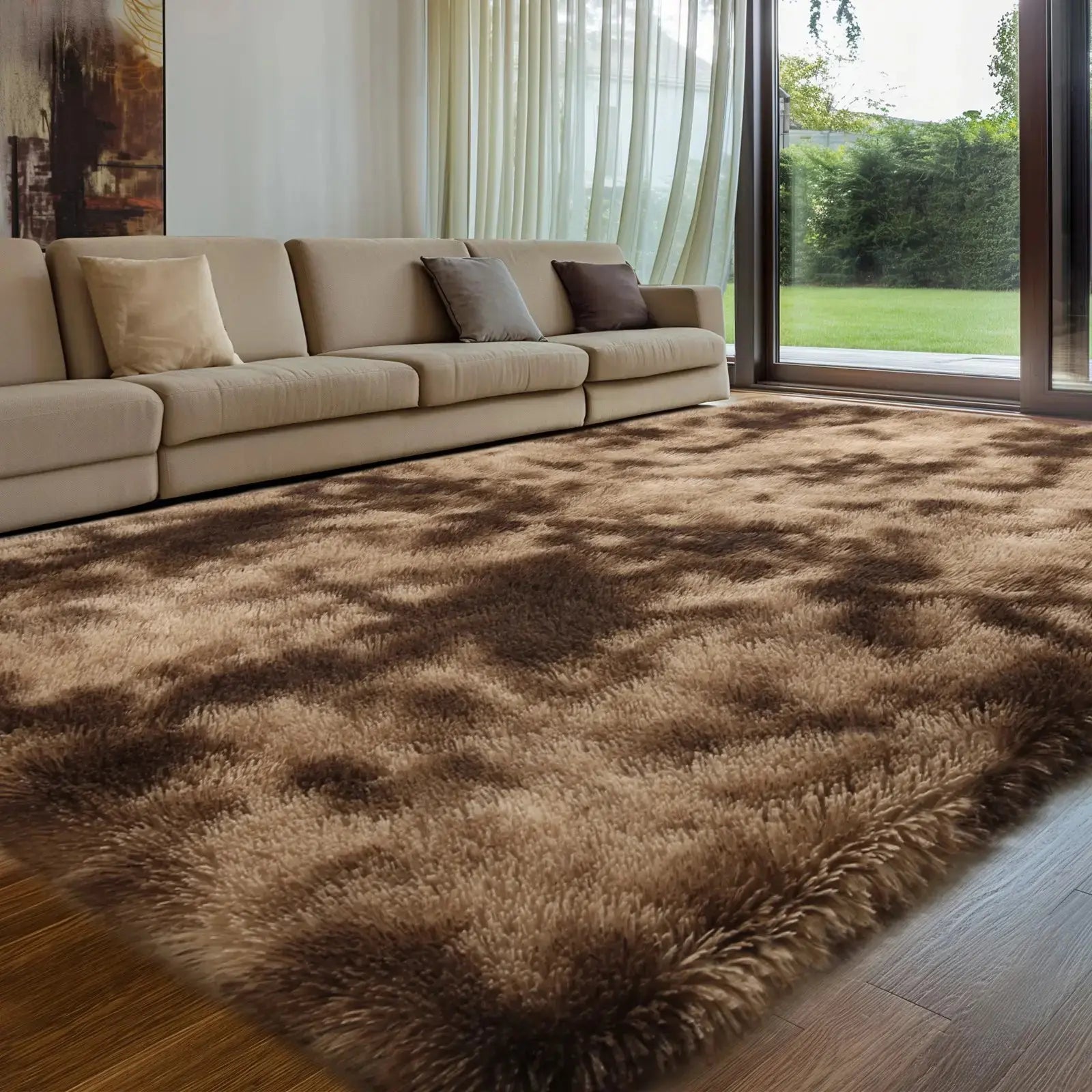 Shag Area Rugs for Bedroom Living Room,Ultra Soft Fluffy Area Rugs for Dorm, Indoor Carpet Nursery Rugs for Kids Room Home Decor #GLOBAL PICKS