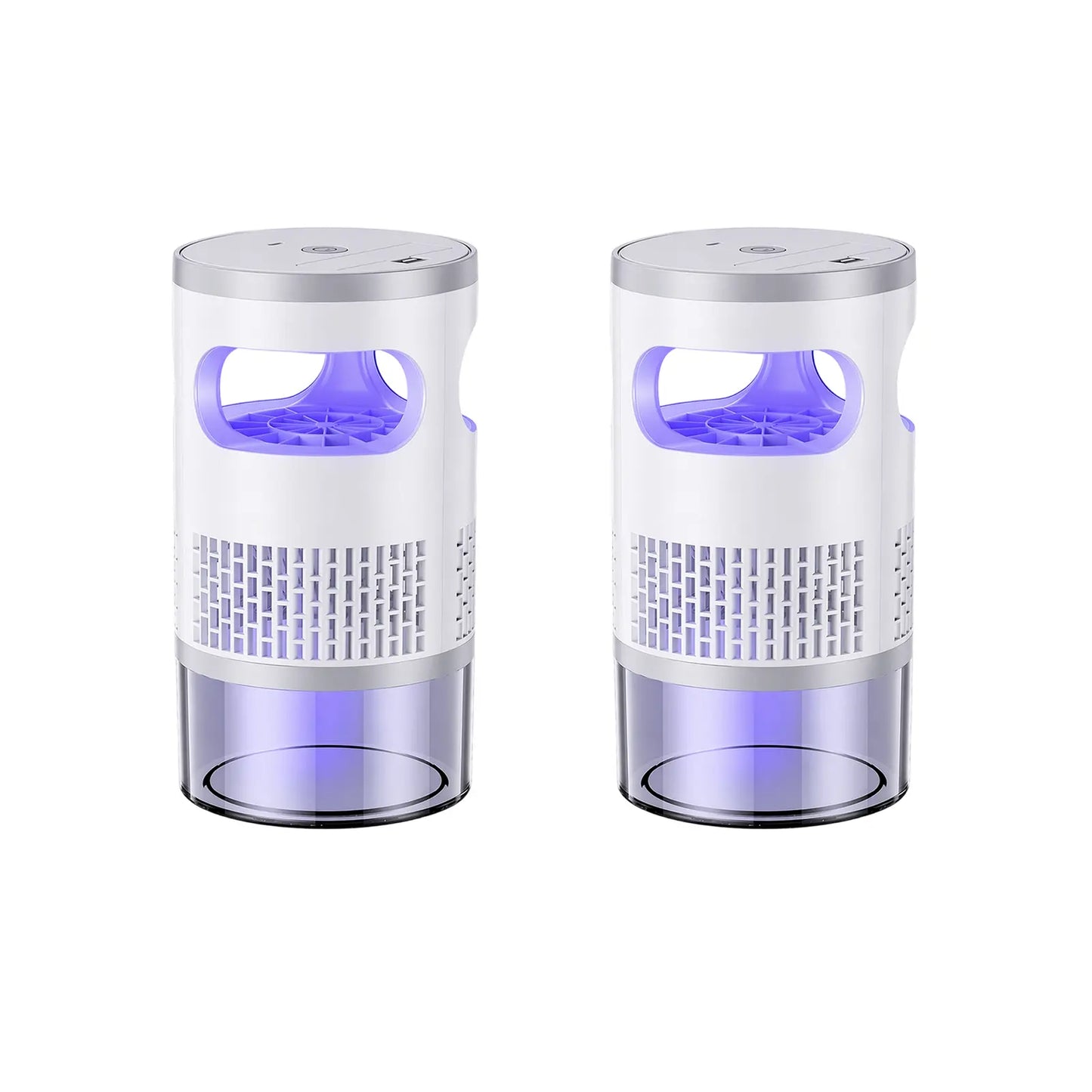 Gainstarx Indoor Insect Trap with Light and Suction Non Zapper Flying Bug Catcher for Mosquitoes Fruit Flies Gnats and Moths for Home Use