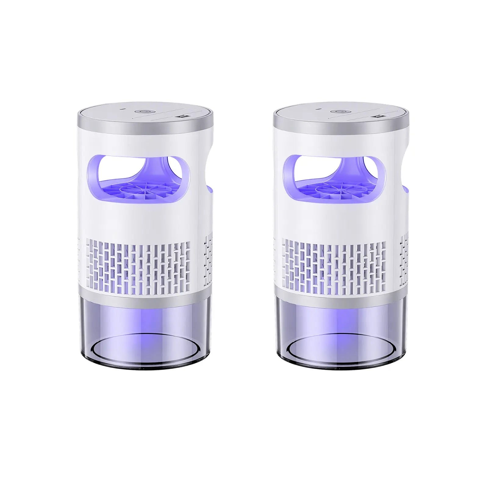 Gainstarx Indoor Insect Trap with Light and Suction Non Zapper Flying Bug Catcher for Mosquitoes Fruit Flies Gnats and Moths for Home Use