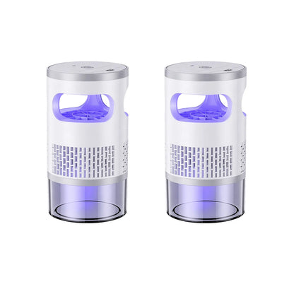 Gainstarx Indoor Insect Trap with Light and Suction Non Zapper Flying Bug Catcher for Mosquitoes Fruit Flies Gnats and Moths for Home Use
