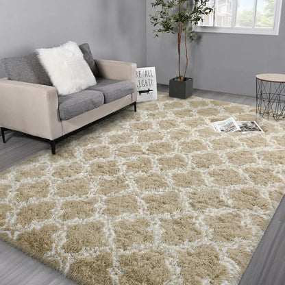 Shag Area Rugs for Bedroom Living Room,Ultra Soft Fluffy Area Rugs for Dorm, Indoor Carpet Nursery Rugs for Kids Room Home Decor #GLOBAL PICKS