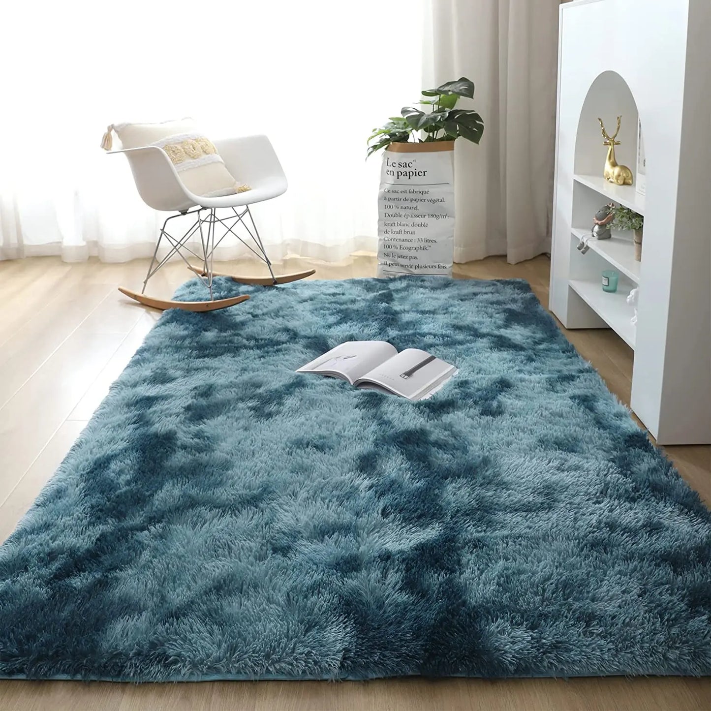 Shag Area Rugs for Bedroom Living Room,Ultra Soft Fluffy Area Rugs for Dorm, Indoor Carpet Nursery Rugs for Kids Room Home Decor #GLOBAL PICKS