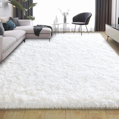 Shag Area Rugs for Bedroom Living Room,Ultra Soft Fluffy Area Rugs for Dorm, Indoor Carpet Nursery Rugs for Kids Room Home Decor #GLOBAL PICKS